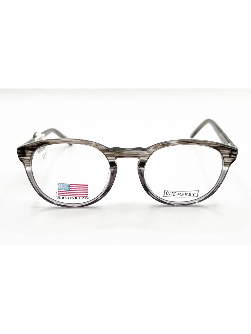 Otis Grey Og Us 20202 847 Black-Silver Authentic Eyeglasses 49-20-140